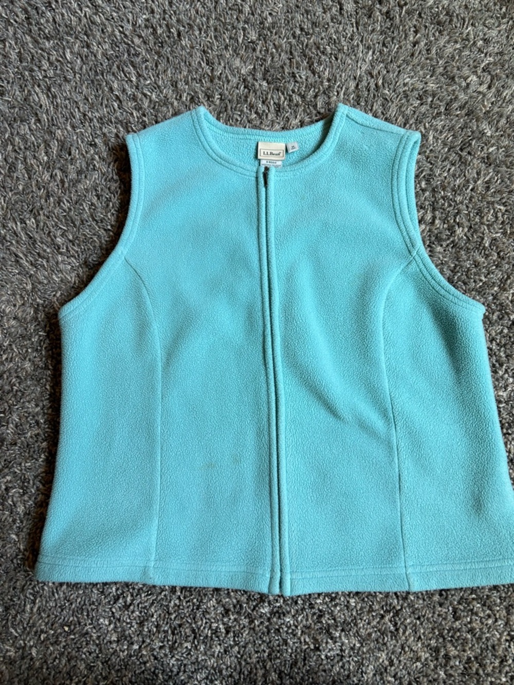 Vintage L.L.Bean Fleece Zip-Front Vest